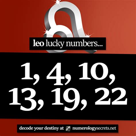 leo three lucky numbers for today